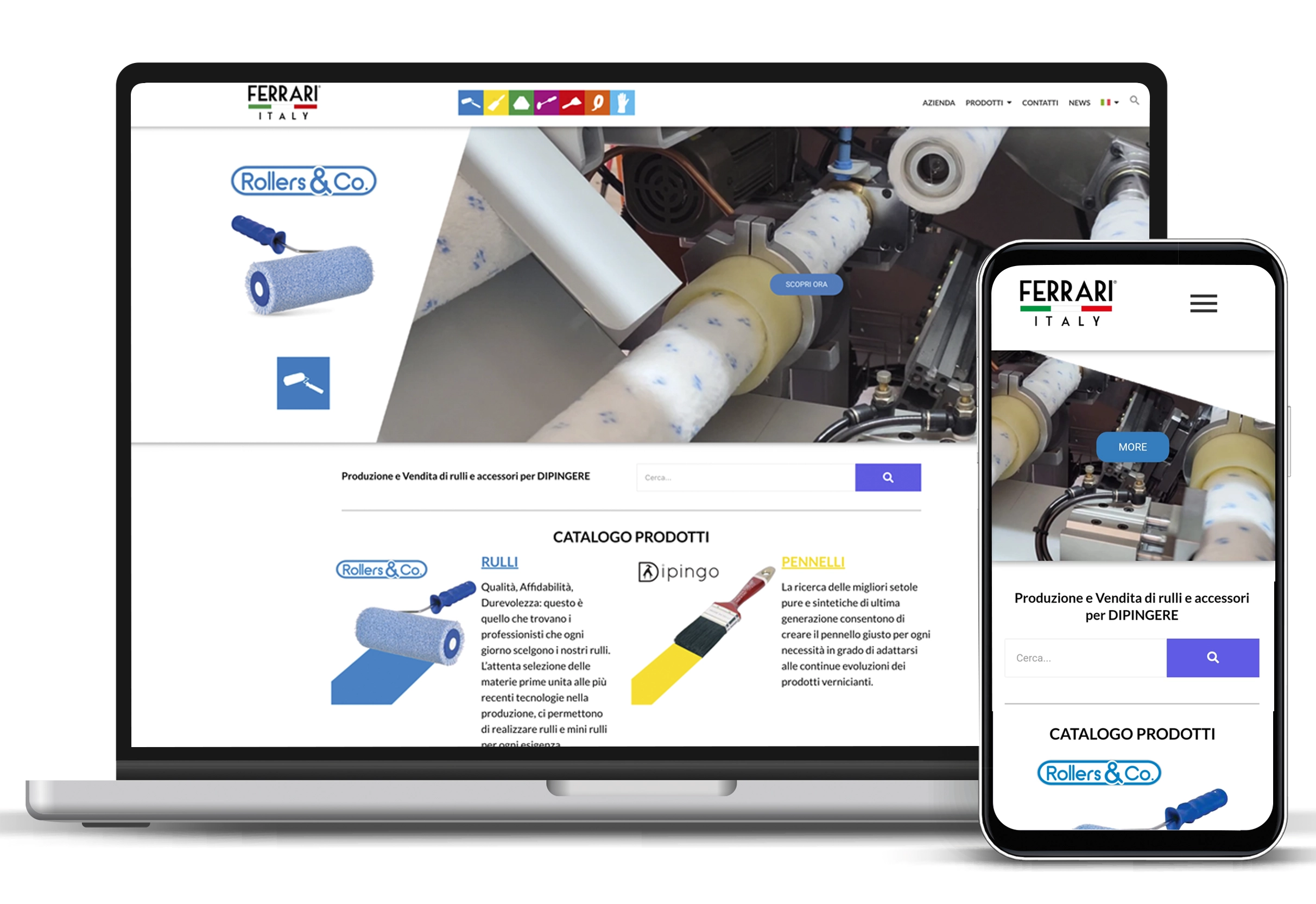 MOCKUP SITO FERRARI MOCKUP SITO FERRARI